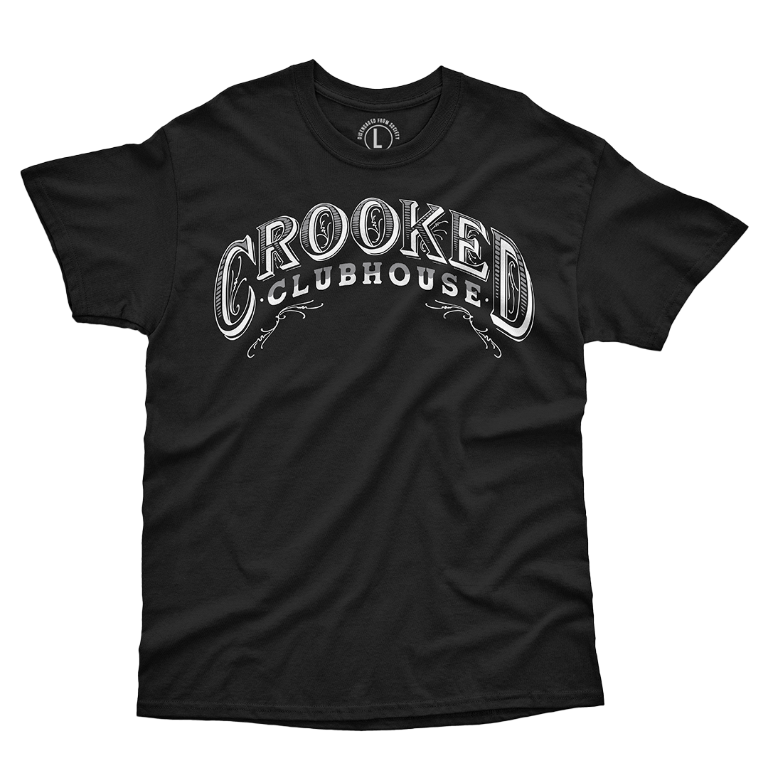 T-shirt Silver Tongue Devil de Crooked Clubhouse