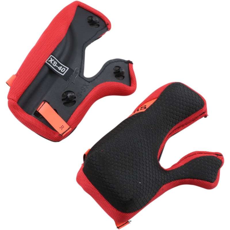 Alpinestars Helmet Cheek Pads, +5mm
