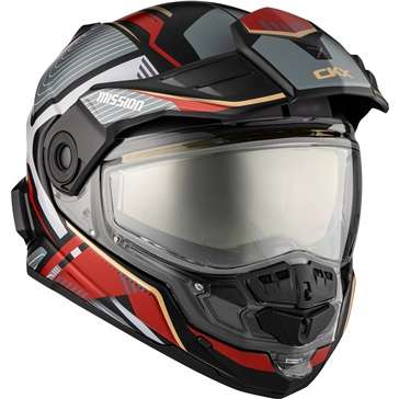 Casque intégral CKX Mission AMS Verve à lentille électrique