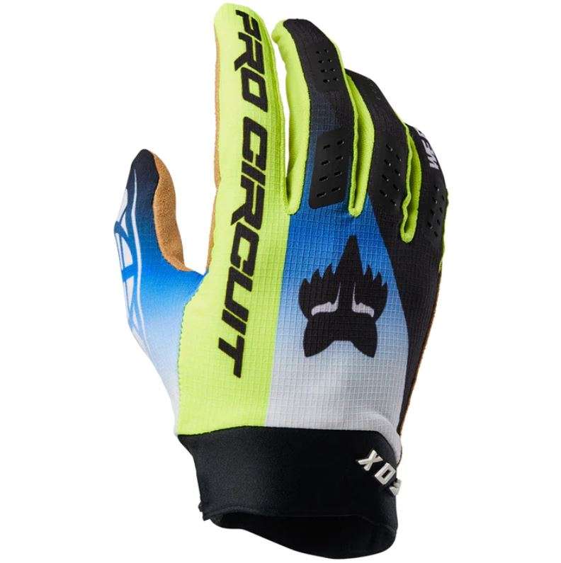 Gants Fox Racing Flexair Pro Circuit Foyl LE MX (Liquidation)