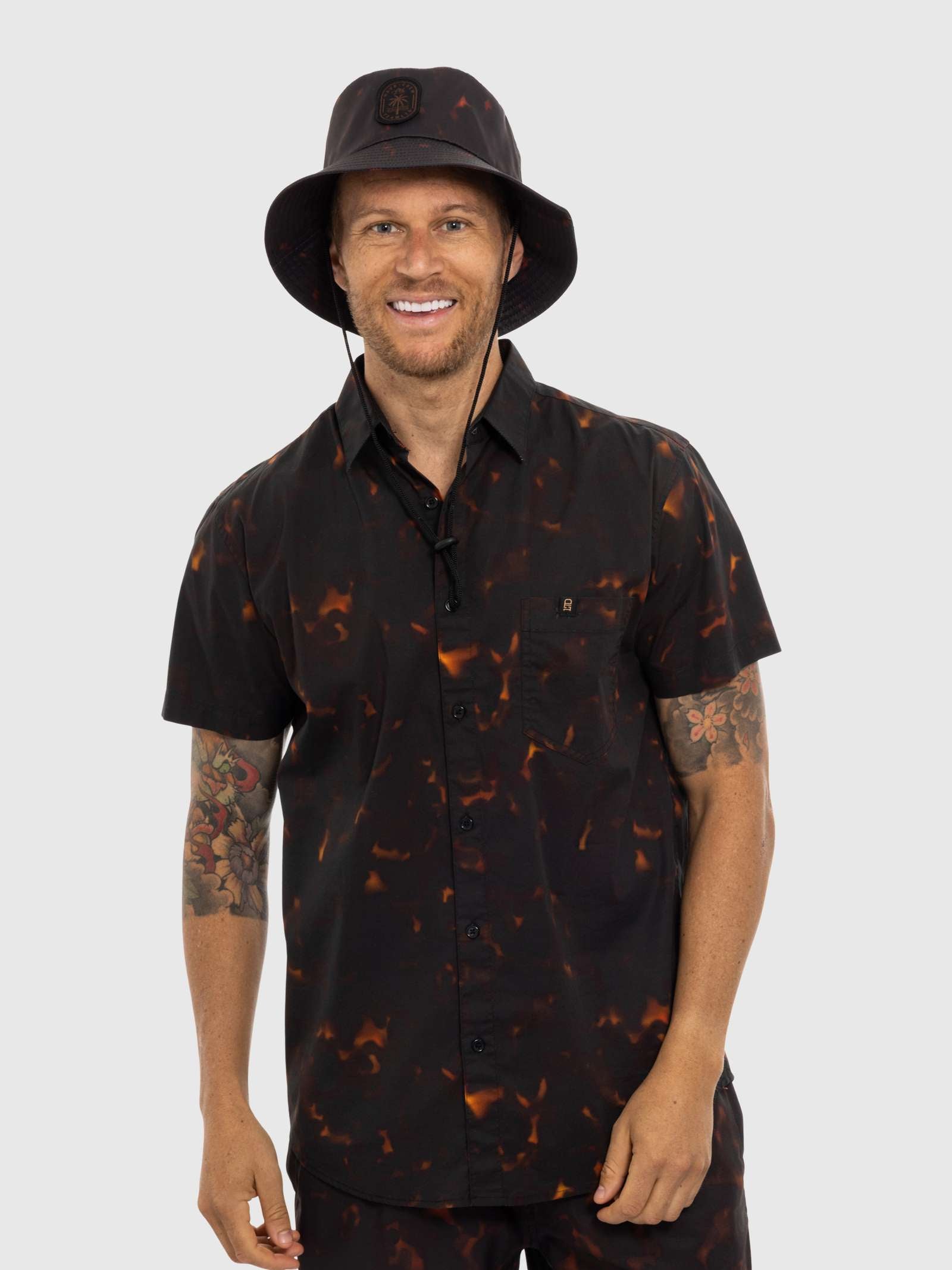 TEAMLTD Tortoise Button Up (Closeout)