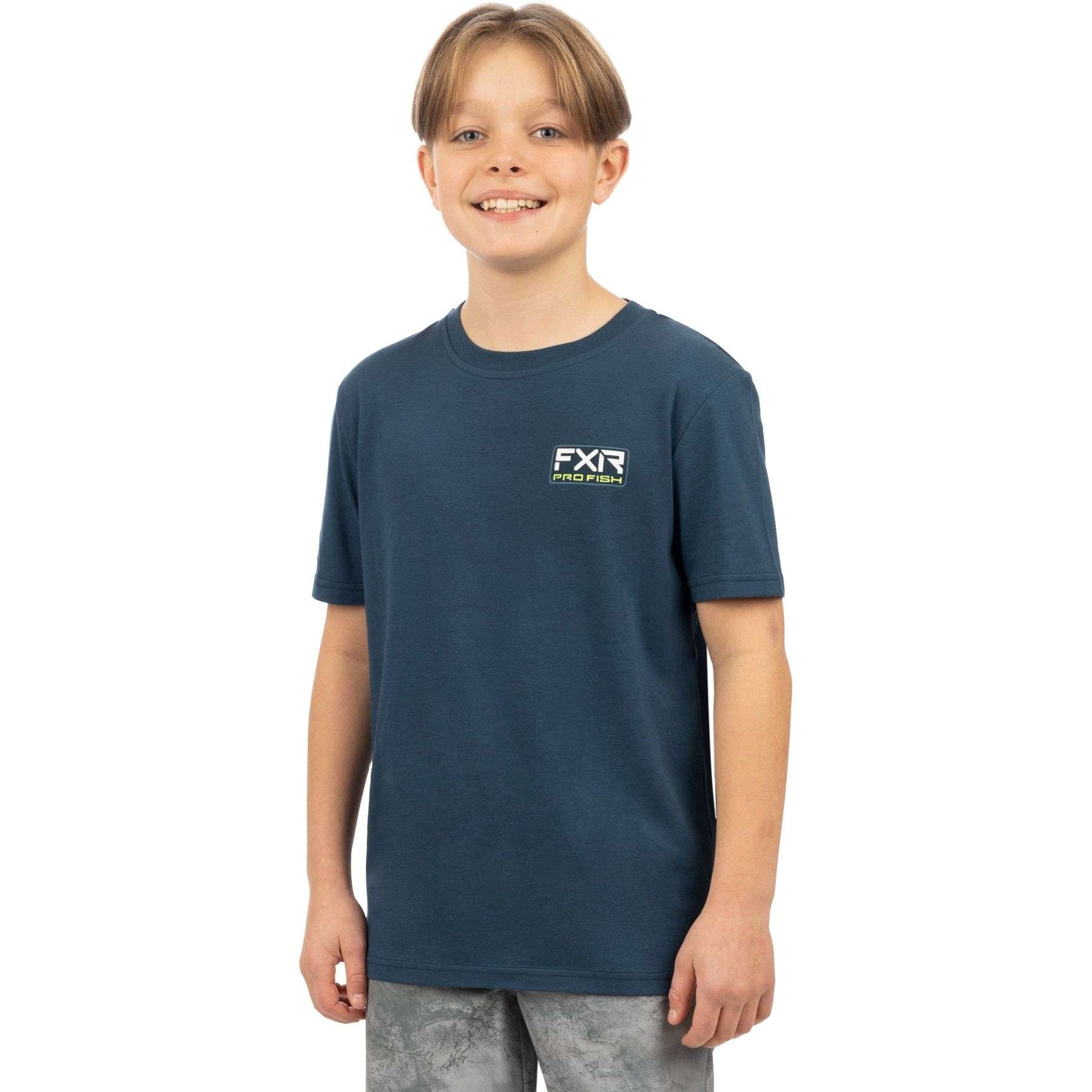 FXR Youth Walleye Premium Tee