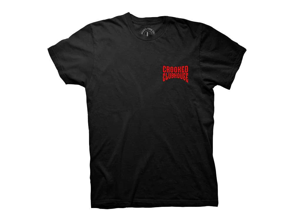 T-shirt Grim Reaper de Crooked Clubhouse (liquidation)