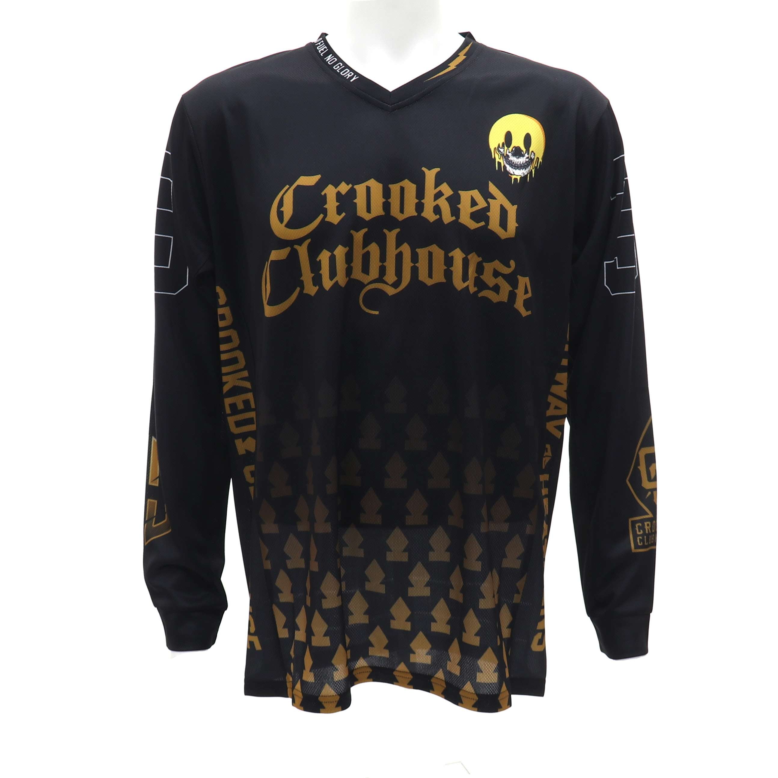 Crooked Clubhouse Highway Heathens Moto Jersey (Closeout)