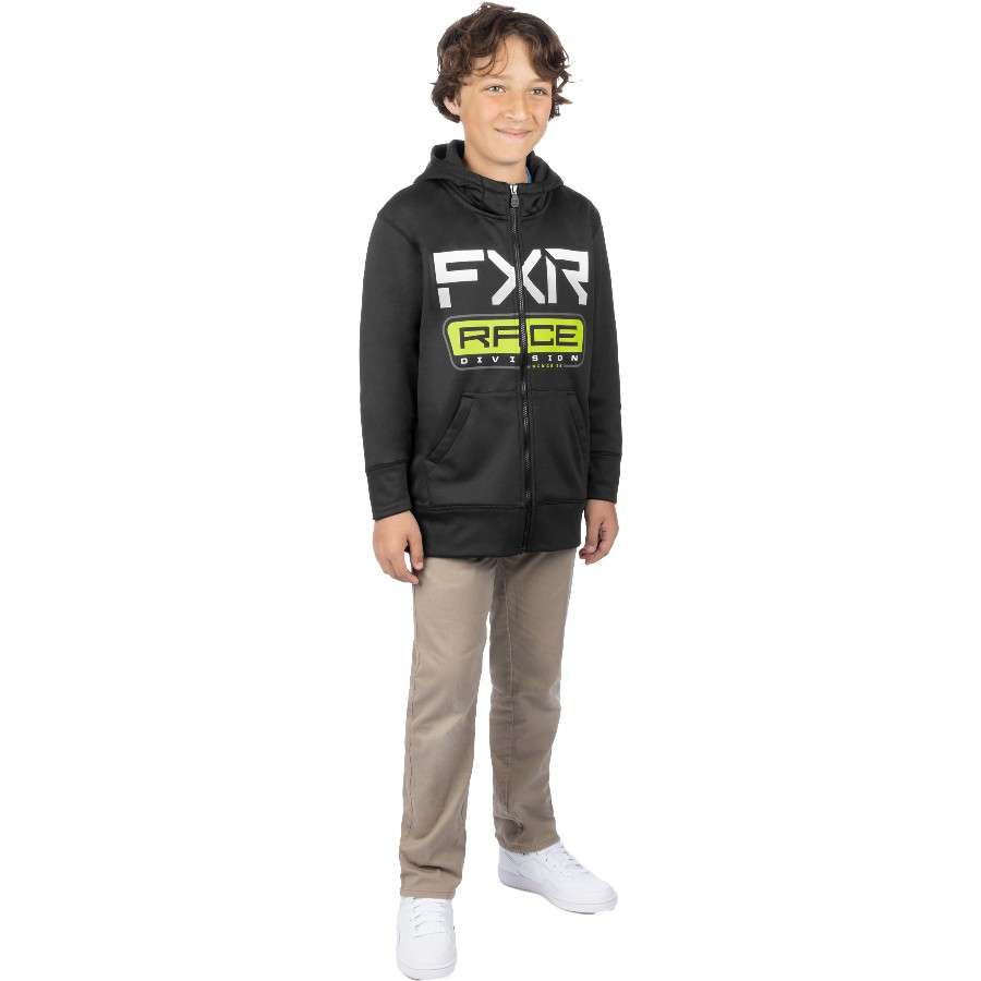 FXR Youth Race Division Tech Hoodie