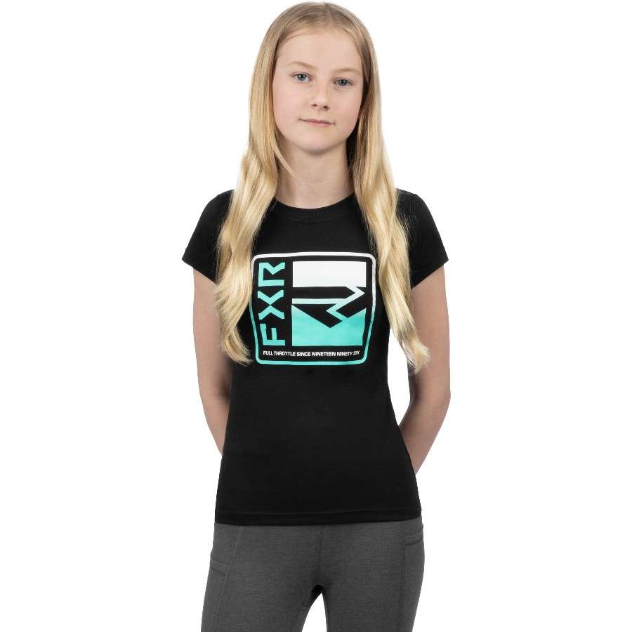 FXR Youth Girls Broadcast Premium Tee (Closeout)