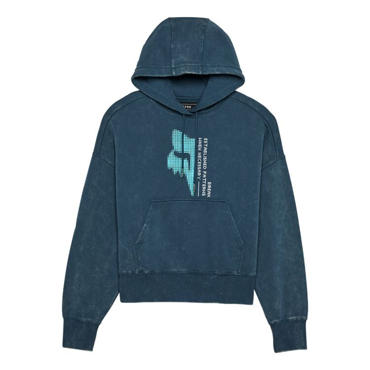 Sweat à capuche surdimensionné pour femme Fox Racing Throttle