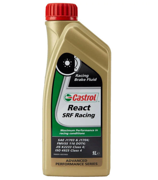 Castrol React SRF Racing Brake Fluid, 1 Litre