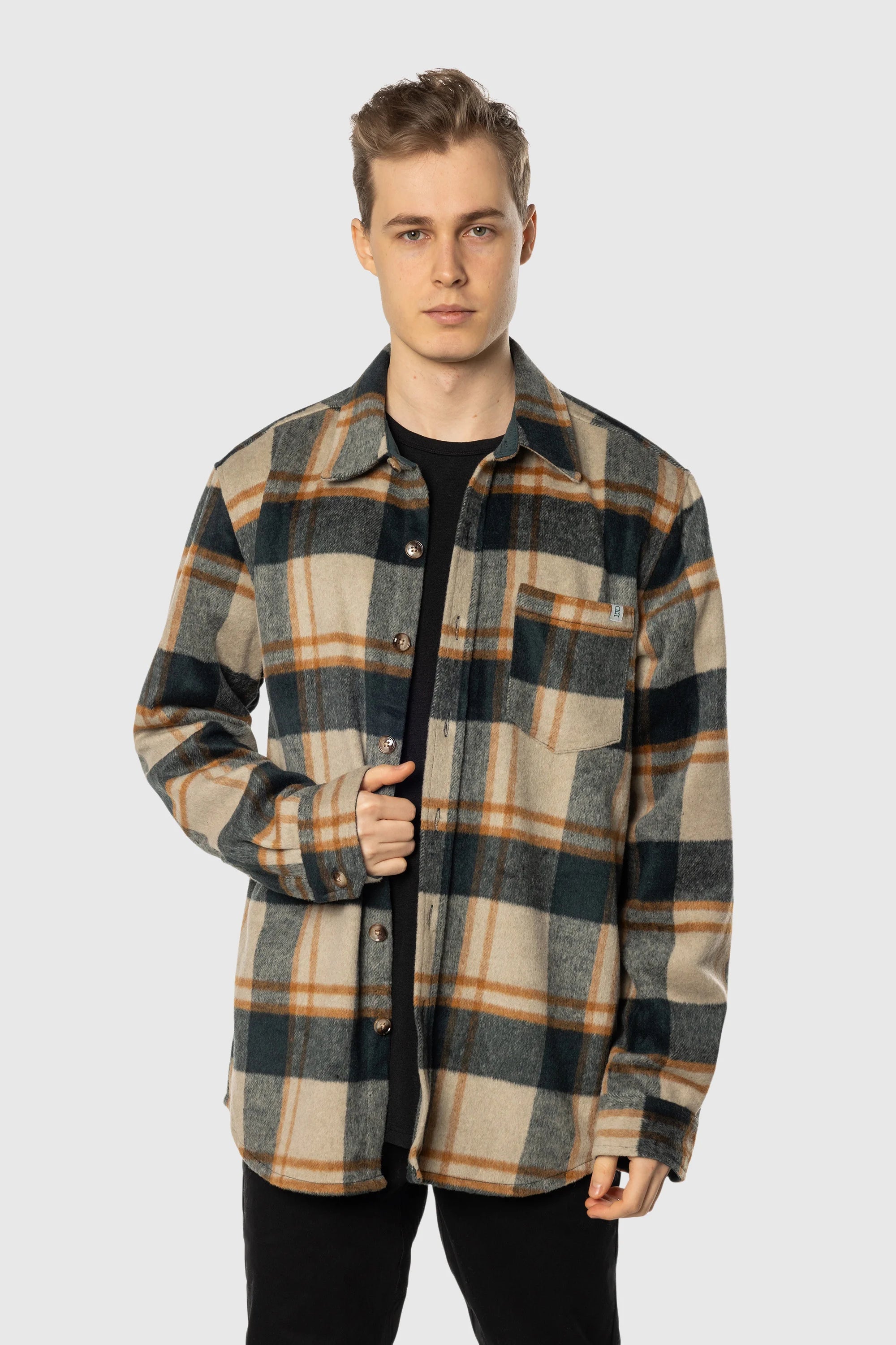 TEAMLTD Plaid Overshirt