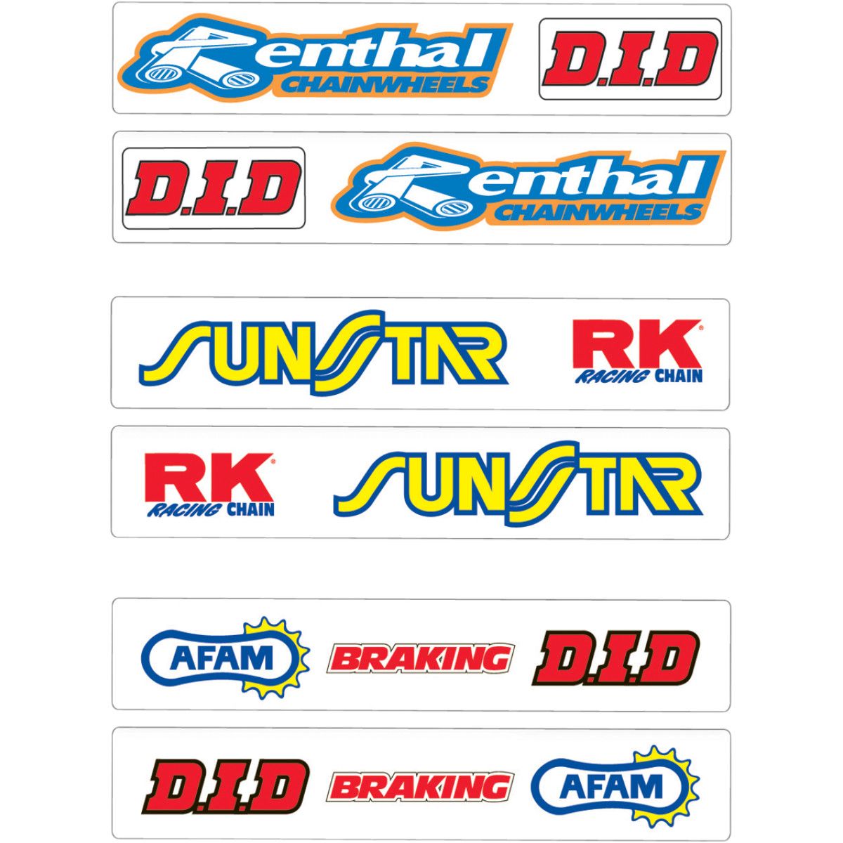 Graphiques de bras oscillant universels Factory Effex