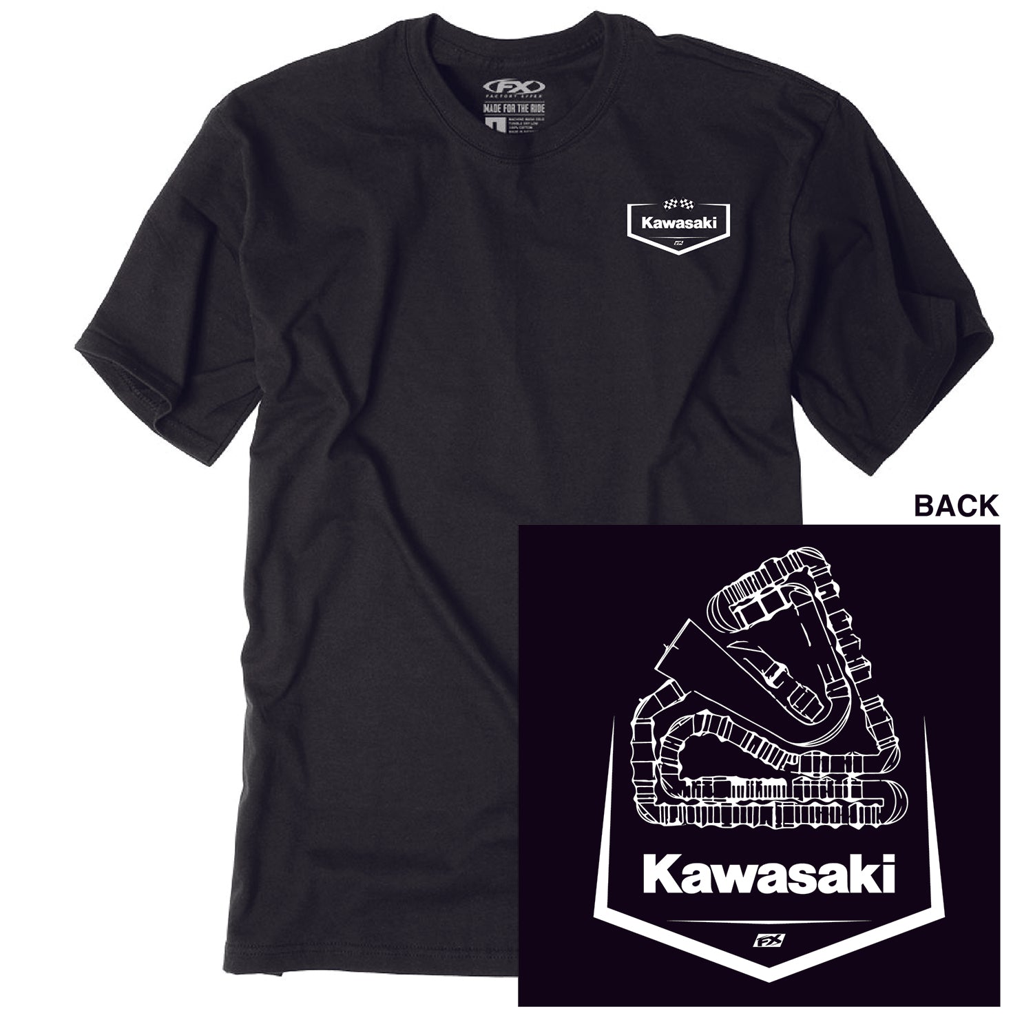 Factory Effex Kawasaki Track Tee
