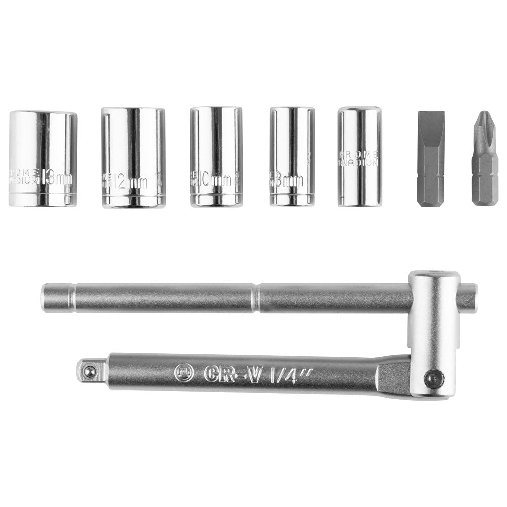 Tusk Folding Mini T-Handle Set, 1/4" Drive
