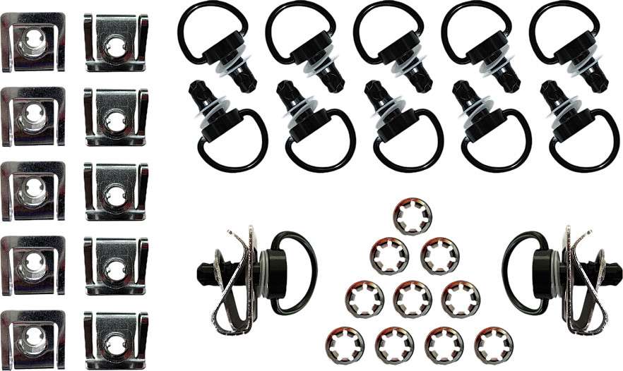 Wolftech Quick Release Fasteners 1/2&quot; Short (Closeout)
