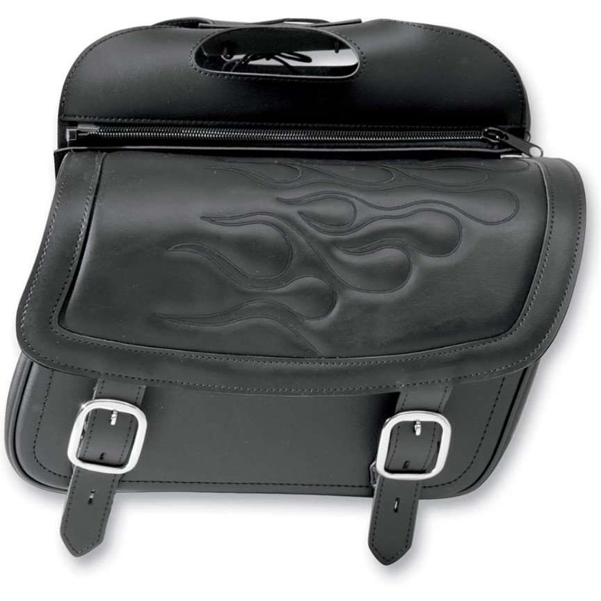 Sacoches de moto inclinées pour Saddlemen Highwayman Tattoo