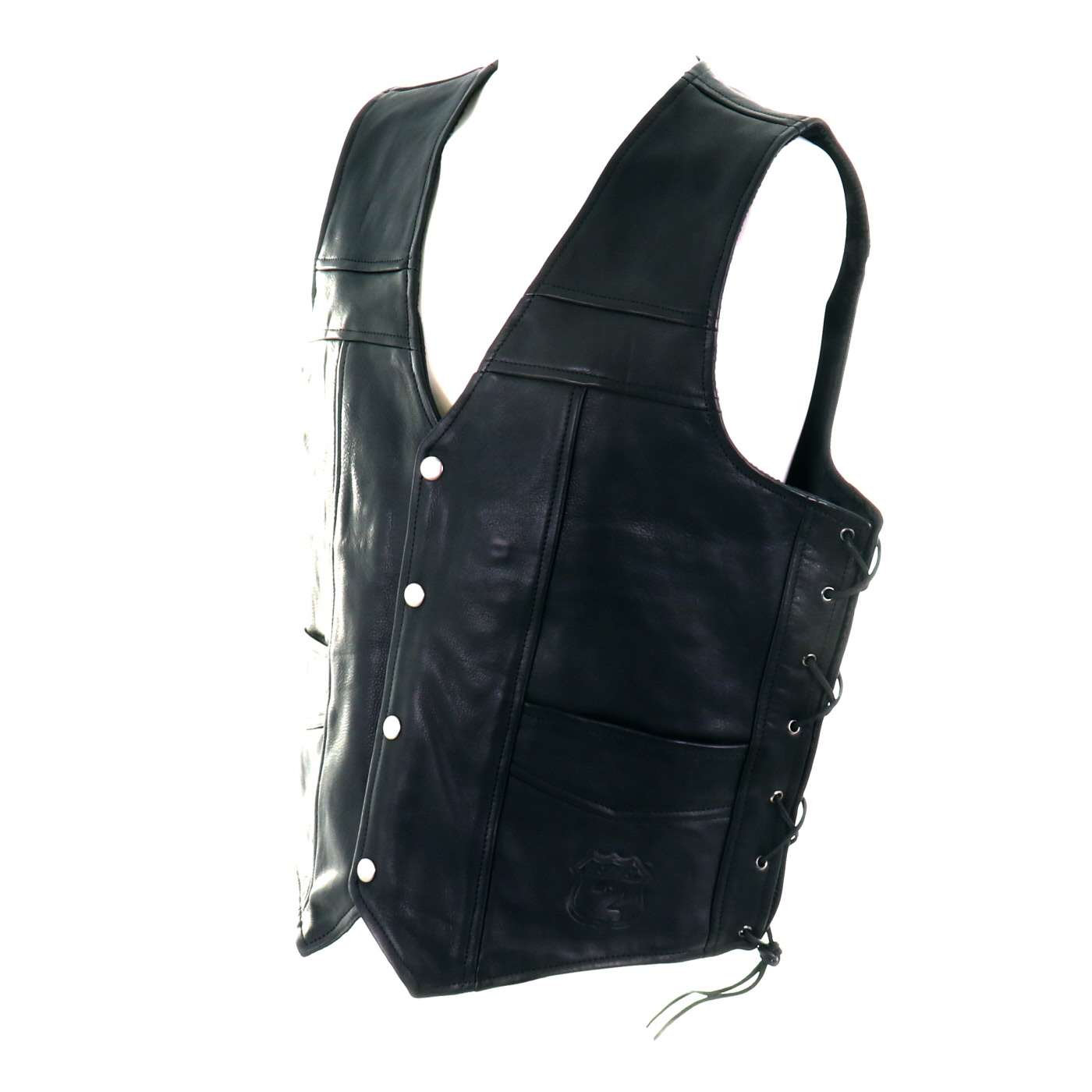 Highway 2 Clyde Leather Vest