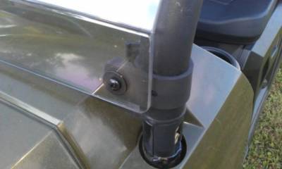 Extreme Metal Products Windshield Fast Strap - Fits 1.5" And 2.0" Tubing