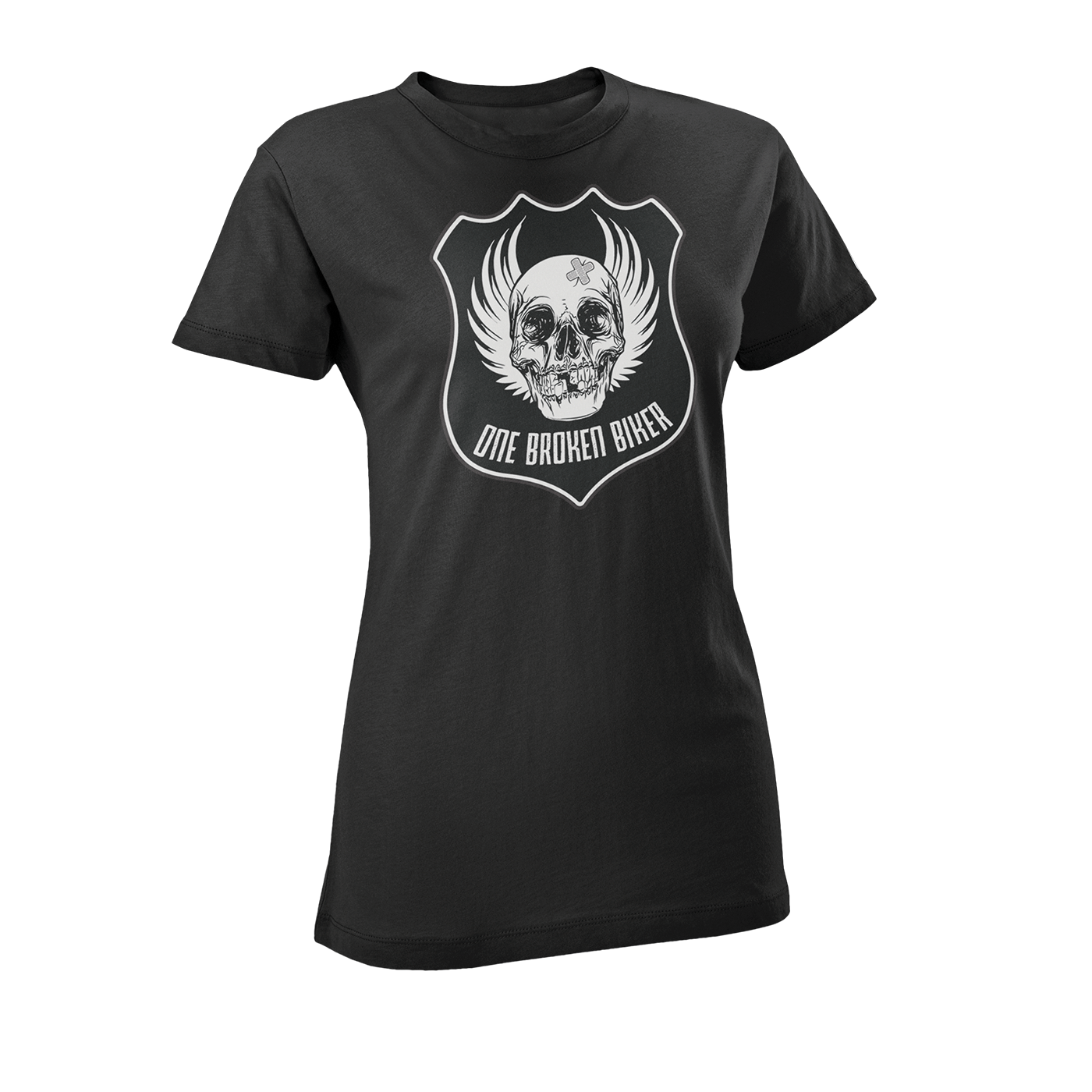 One Broken Biker Women's OG Logo Tee