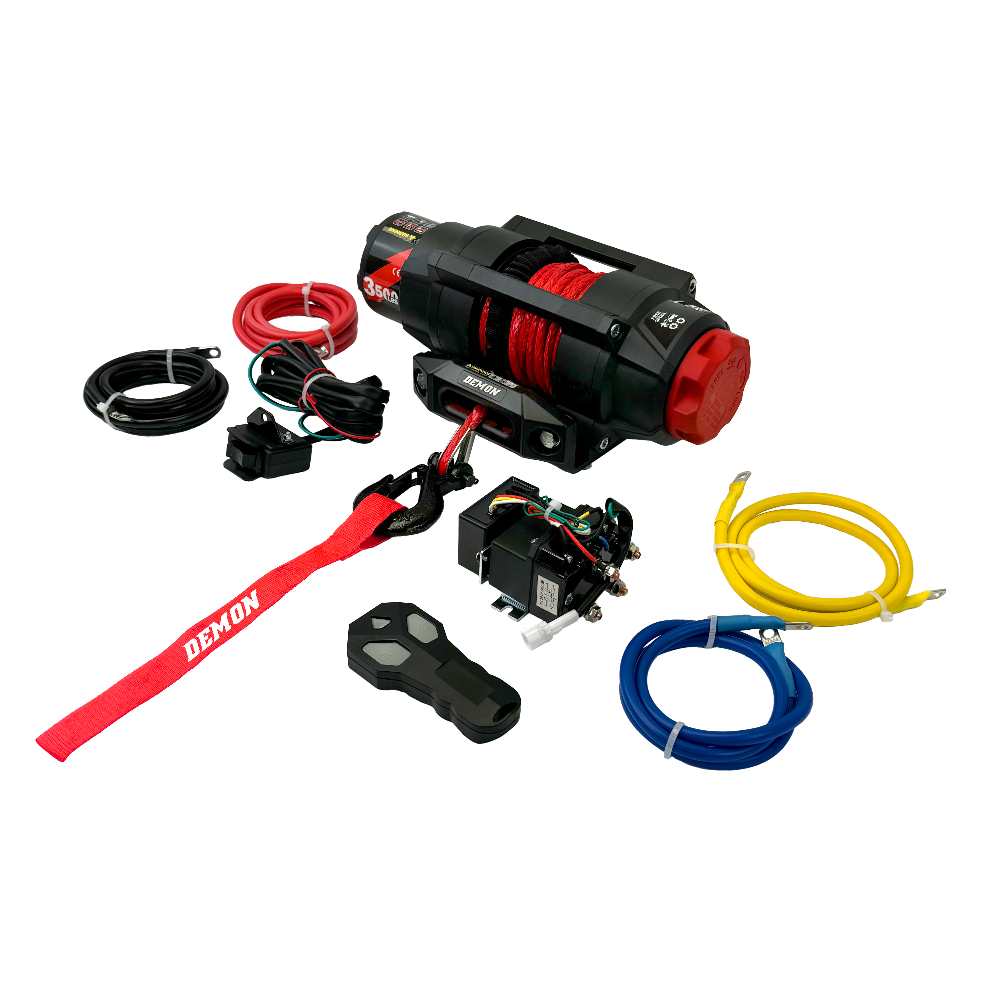 Demon Synthetic Heavy Duty Wireless Winch