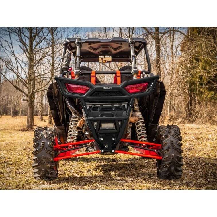 SuperATV Polaris RZR XP Turbo Tubed Rear Bumper