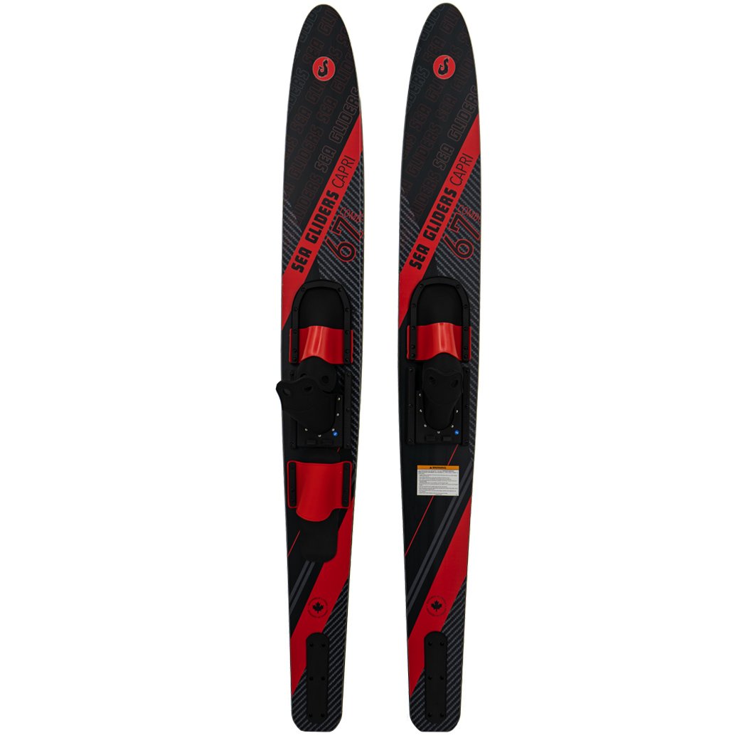 White Knuckle 67" Capri Combo Skis