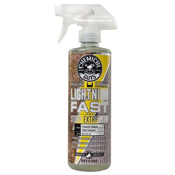 Extracteur de taches rapide et efficace pour tissus Chemical Guys, 473 ml