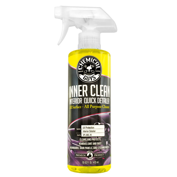 Chemical Guys Inner Clean Nettoyant et protecteur d'intérieur rapide, 16 oz