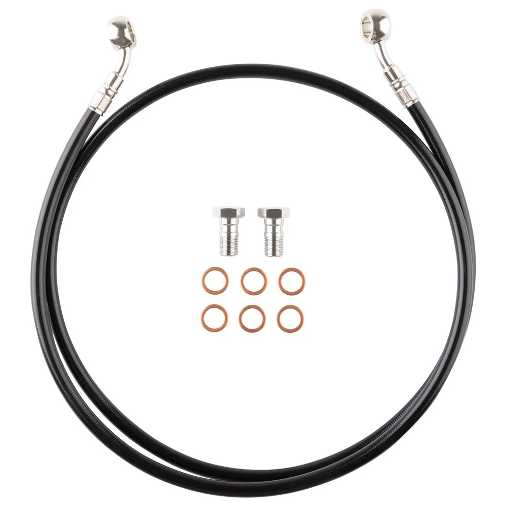 Tusk Front Motorcycle Steed Braided Brake Line