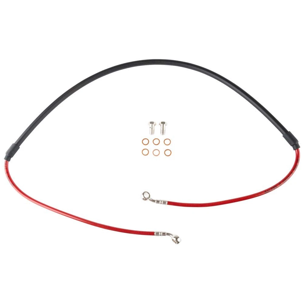 Tusk Front Motorcycle Steed Braided Brake Line