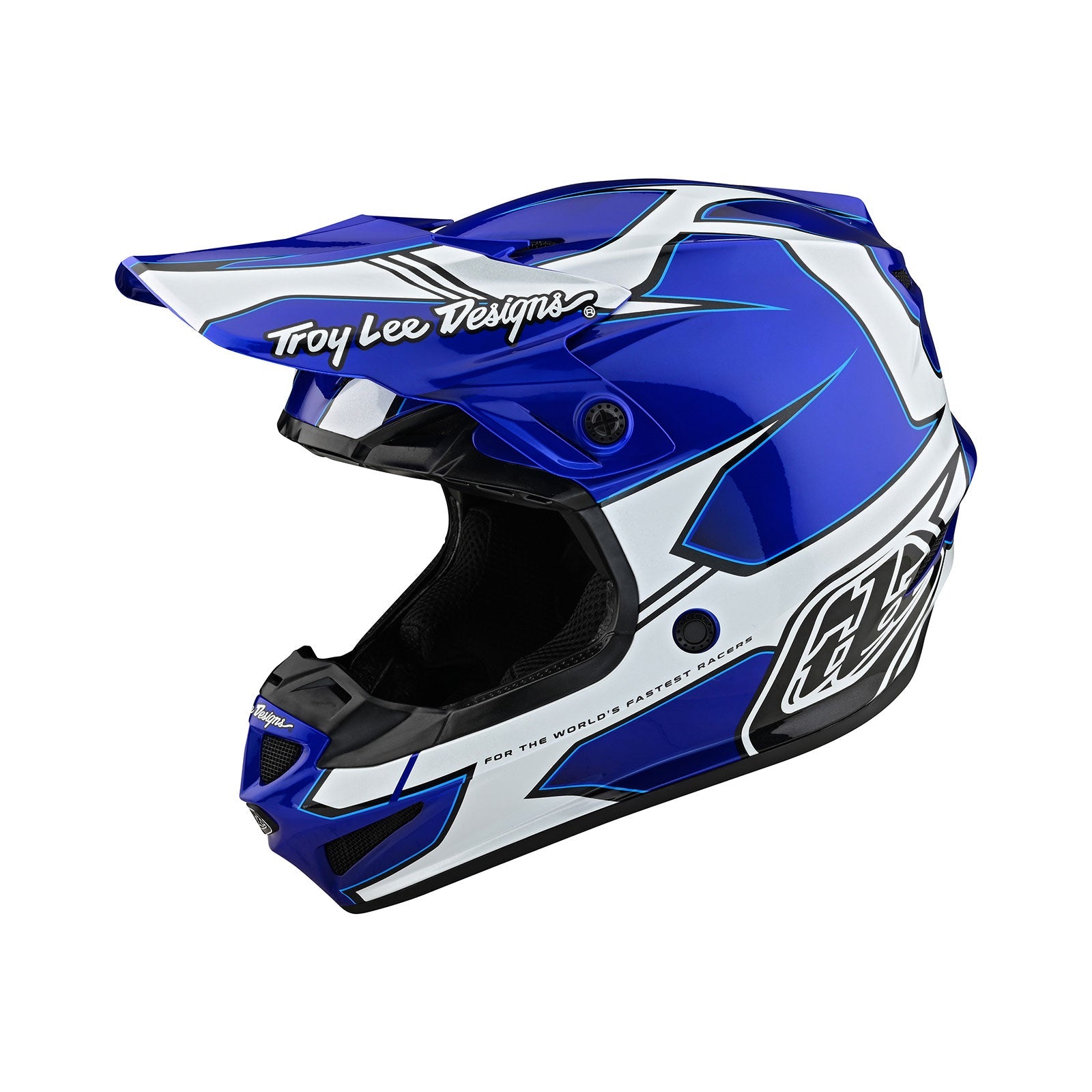 Troy Lee Designs SE4 Polyacrylite MIPS Matrix MX Helmet (Closeout)