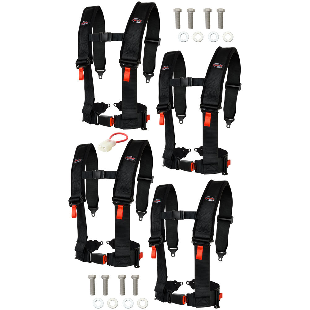 Tusk 4-Point 3 Inch H-Style Safety Harness