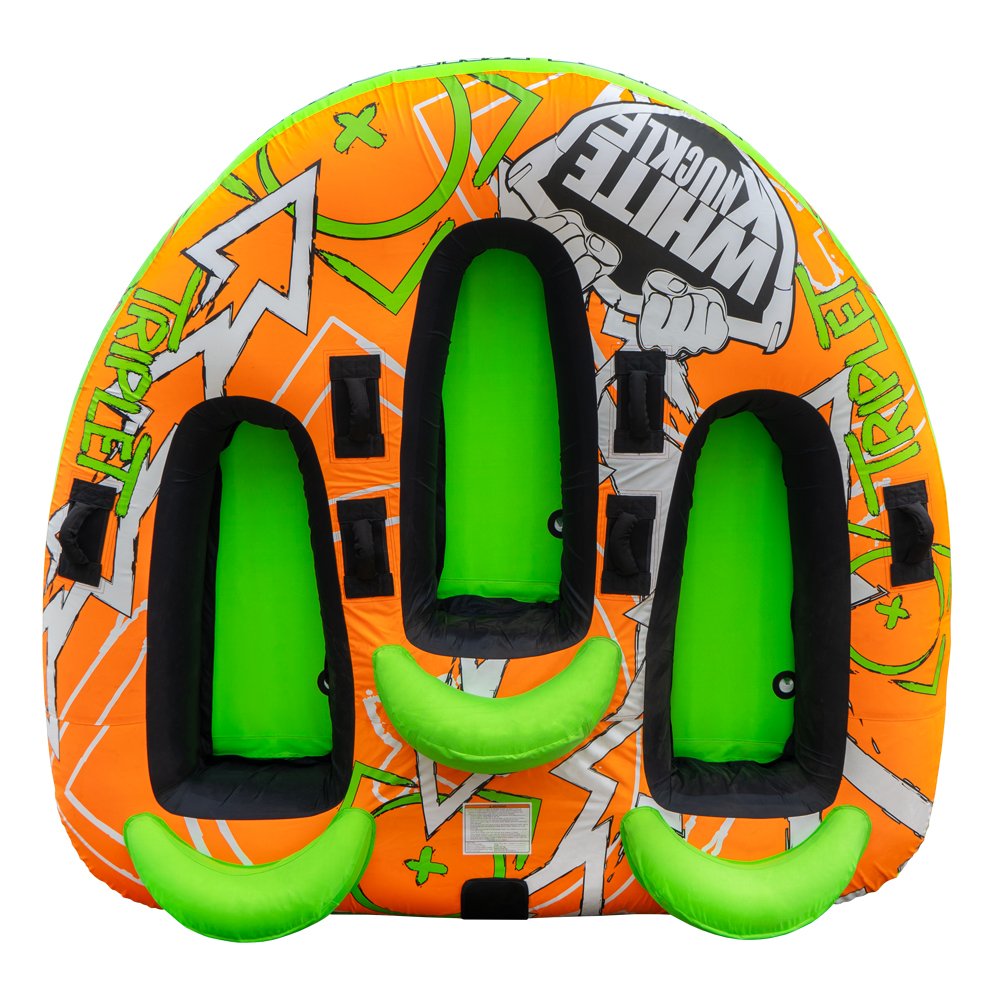 White Knuckle The Triplet Towable Tube, 3-Riders