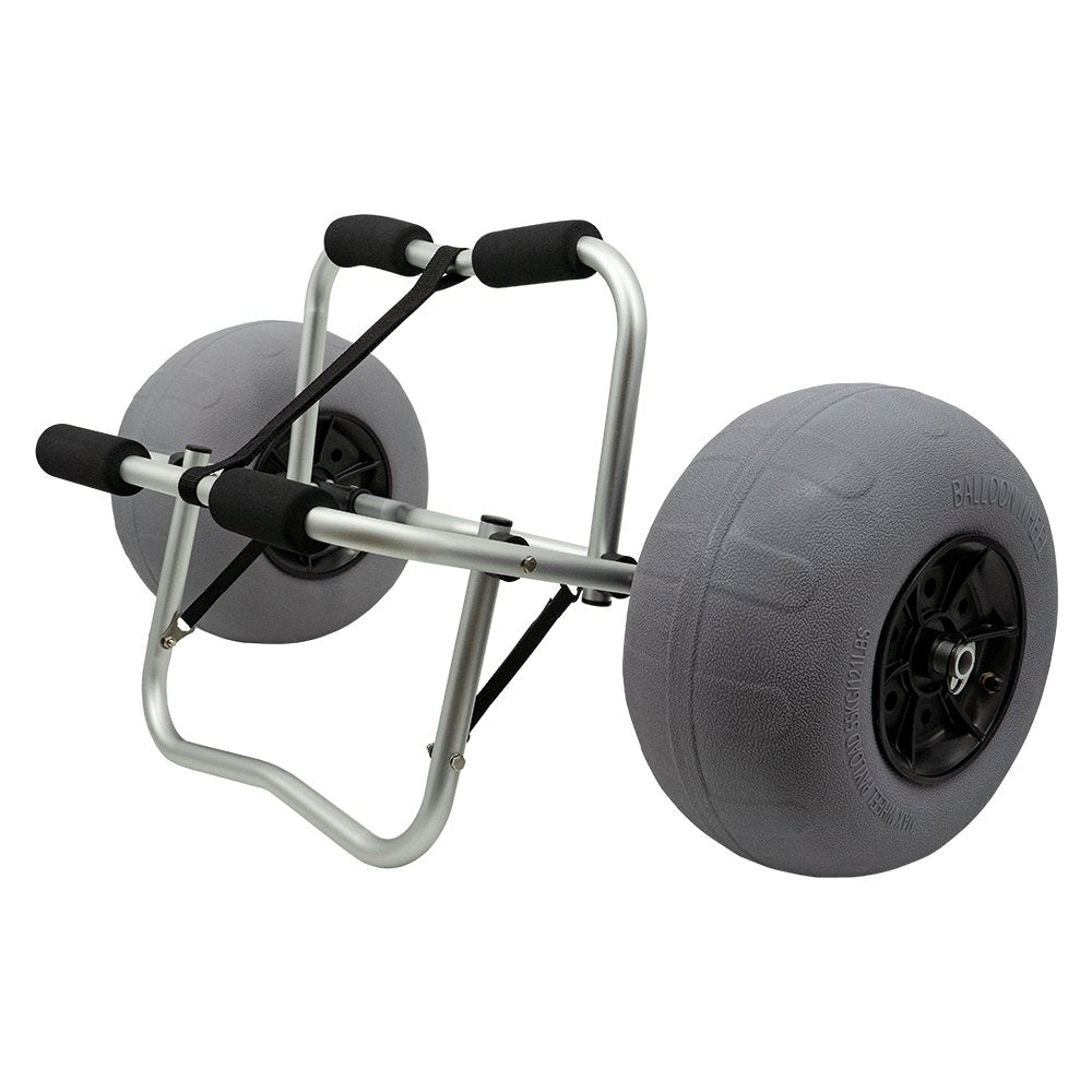 White Knuckle Deluxe Kayak Cart with 12" Balloon Wheels