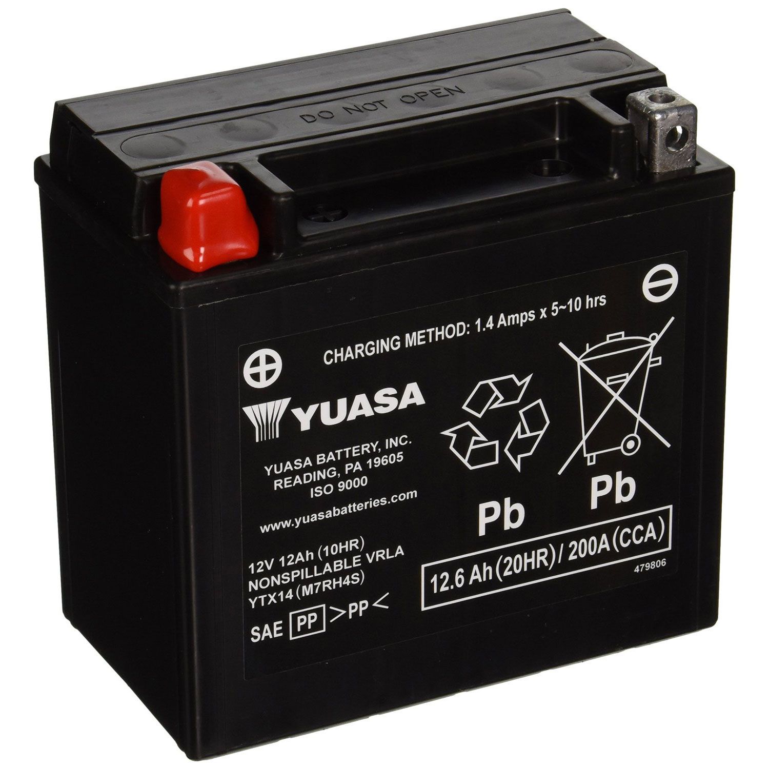 Batterie sans entretien activée en usine Yuasa