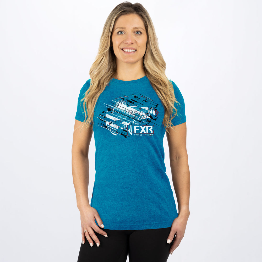FXR Women's Walleye Premium Tee (Closeout)