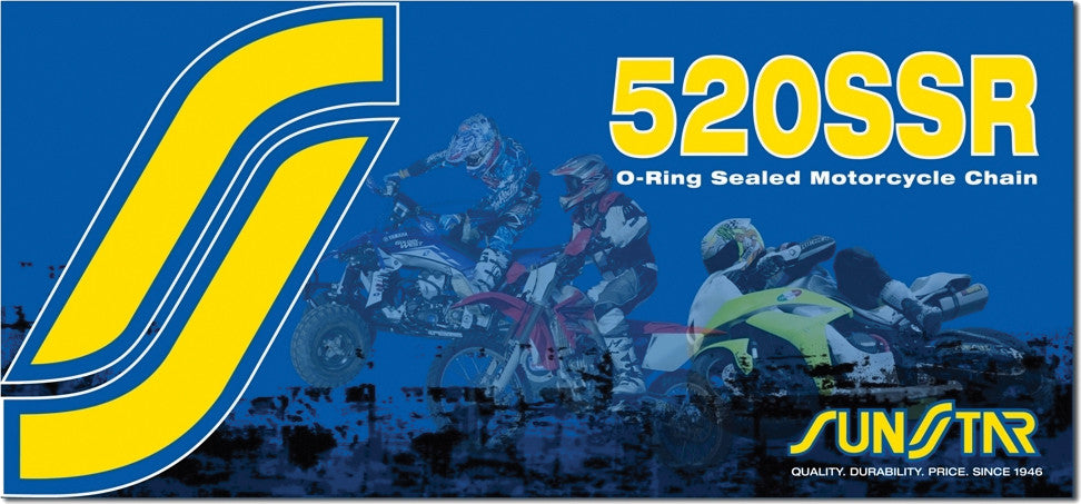 Sunstar 520 SSR Sealed O-Ring Chain