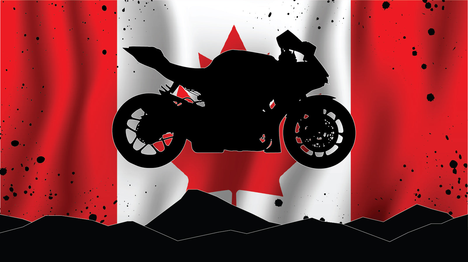 Royal Distributing Canada Flag Sticker