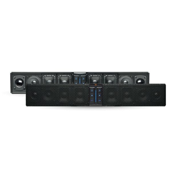 Powerbass 8 Speaker 300 watt Amplified Bluetooth Powersports Soundbar