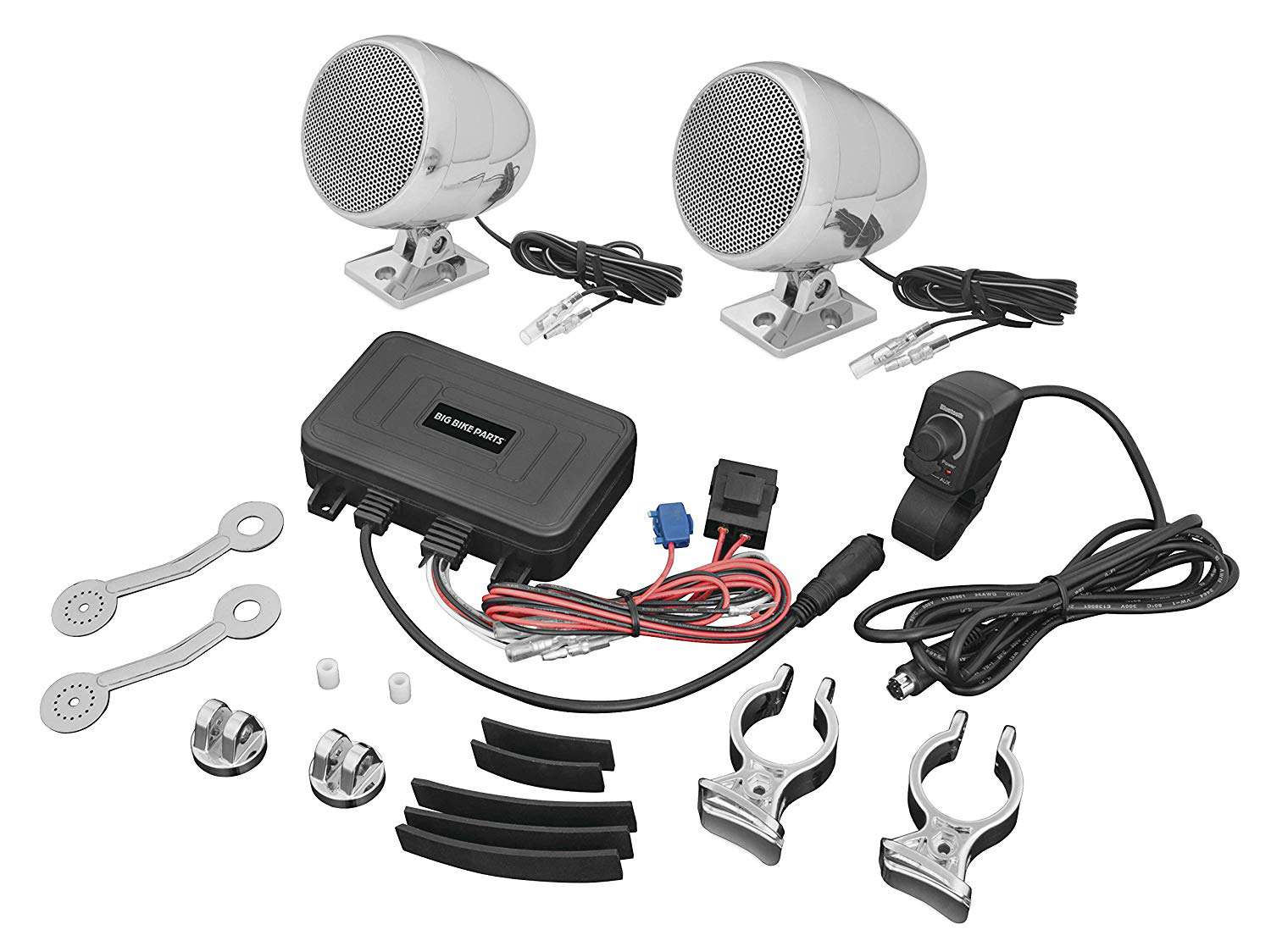 Système audio Bluetooth Big Bike Parts