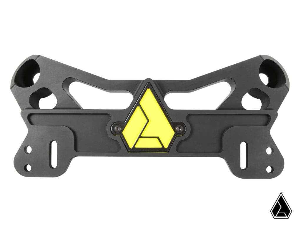 Assault Industries Lime Colored Logo Back Plate for SuperATV Shock Tower Brace