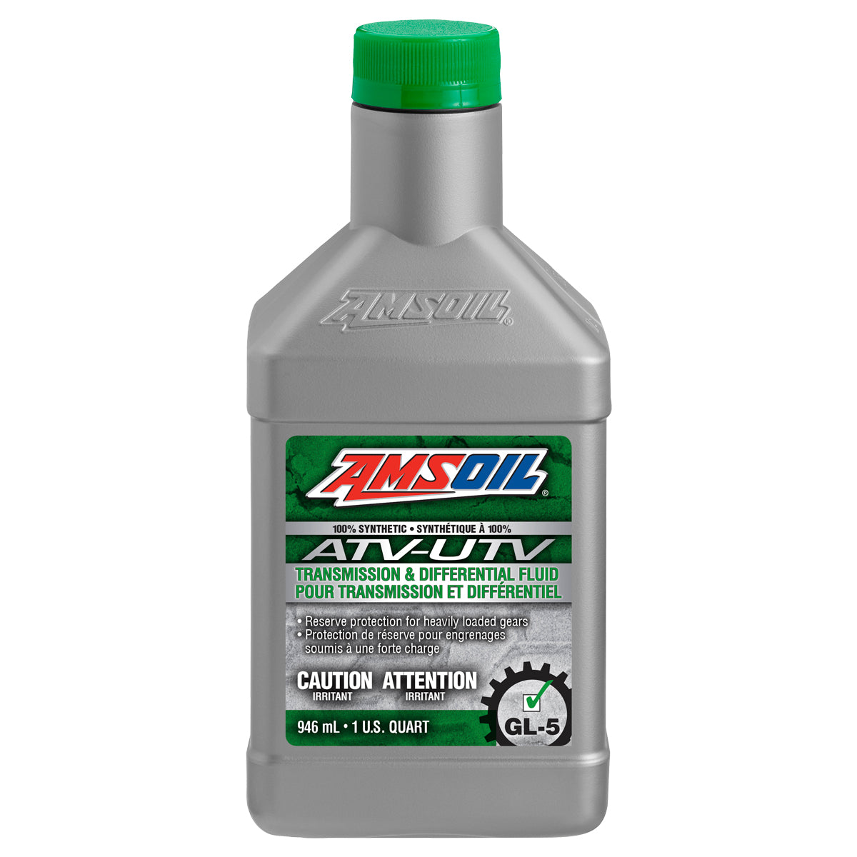 Amsoil Synthetic ATV/UTV Transmission &amp; Differential Fluid, 946mL
