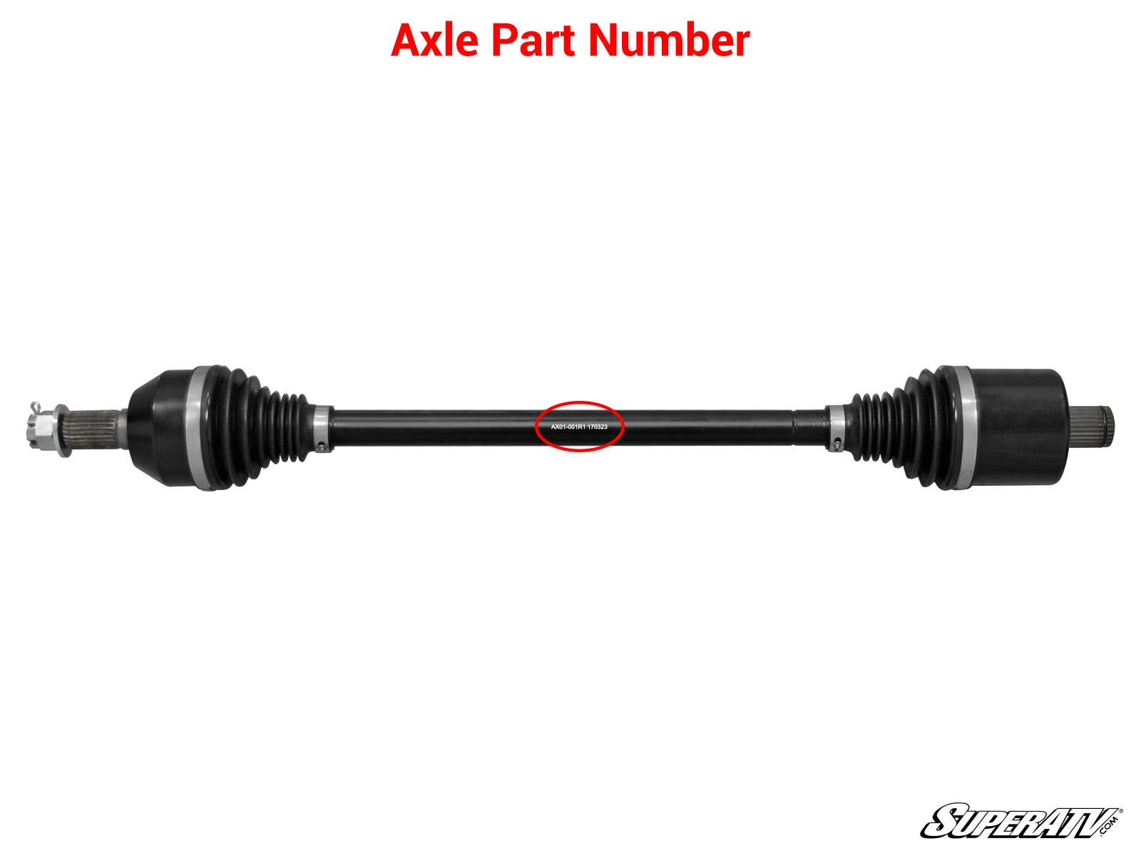 SuperATV Rhino 2.0 Replacement CV Joint Kit