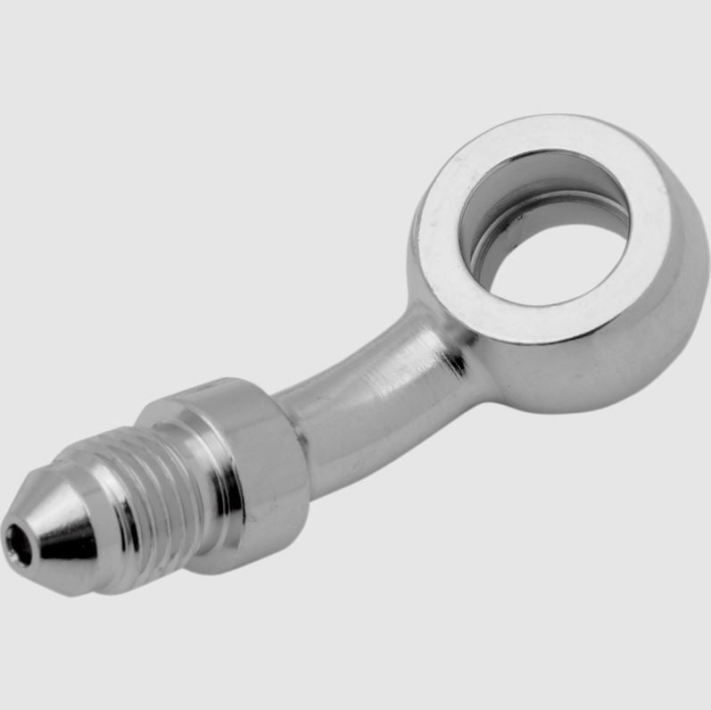 Raccord banjo 3/8" Drag Specialties à 35 degrés