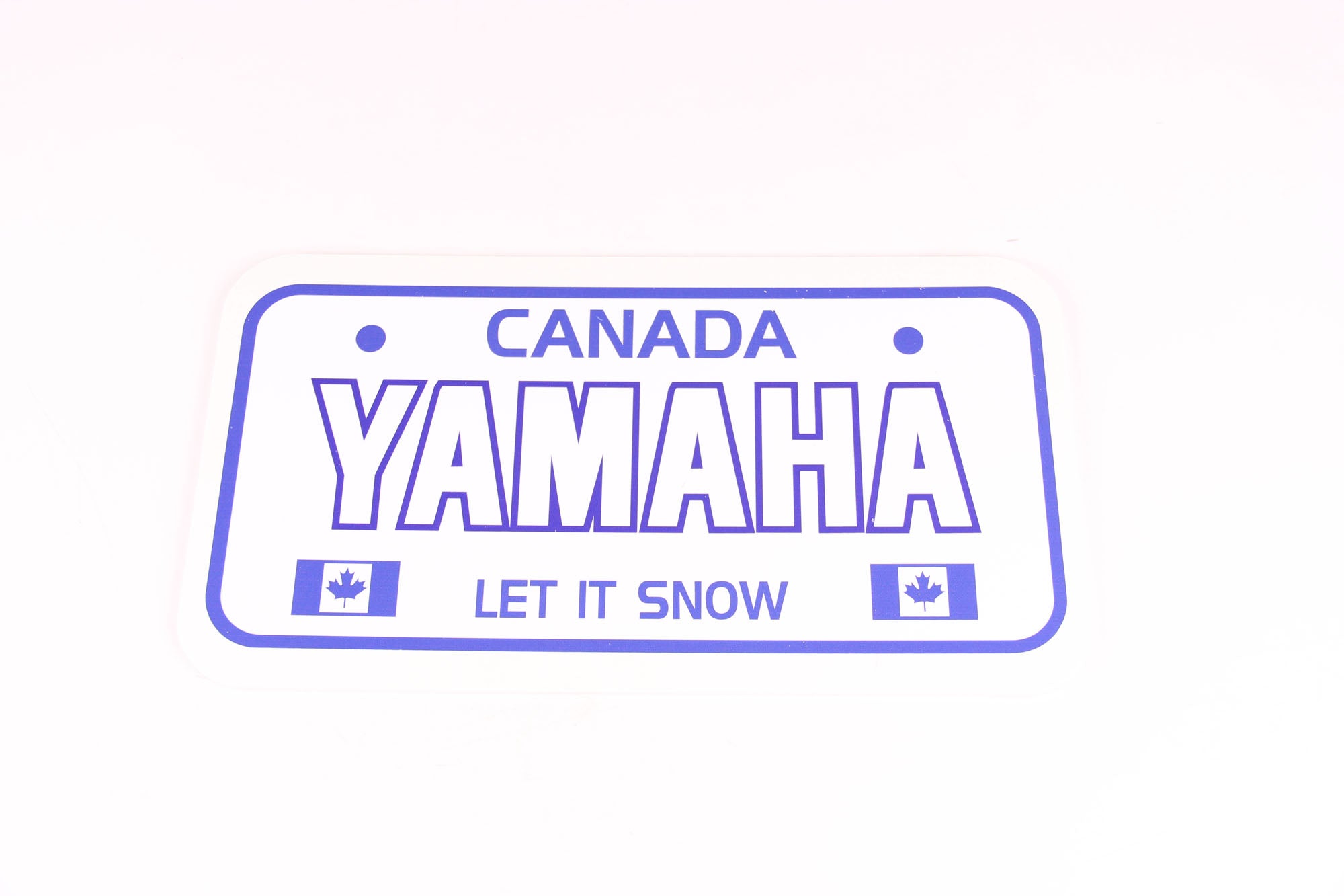 Royal Distributing License Plate Yamaha