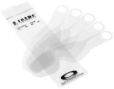 Oakley Tear Offs laminés pour O Frame 2.0 (lot de 12)