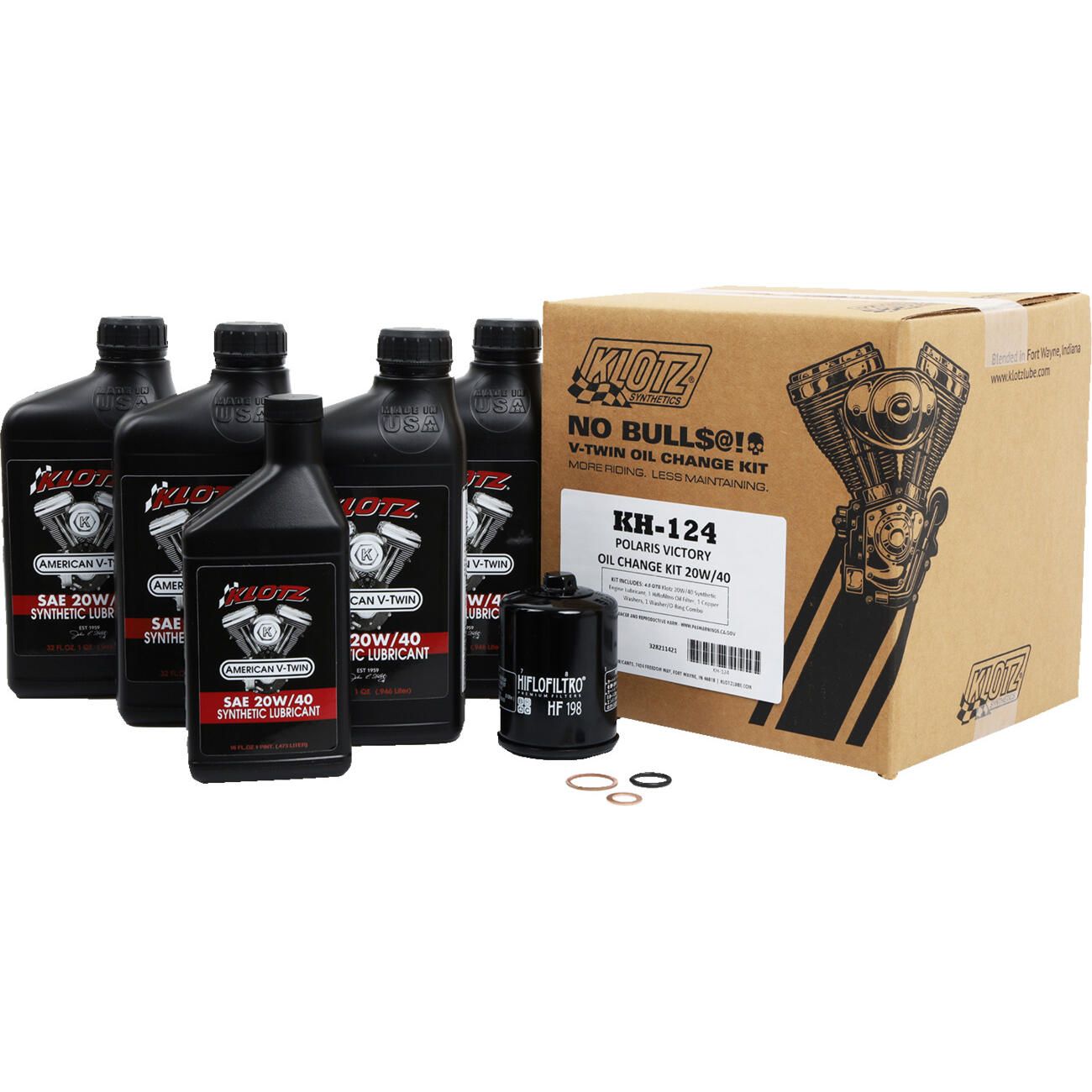 Klotz Basic Oil Change Kit