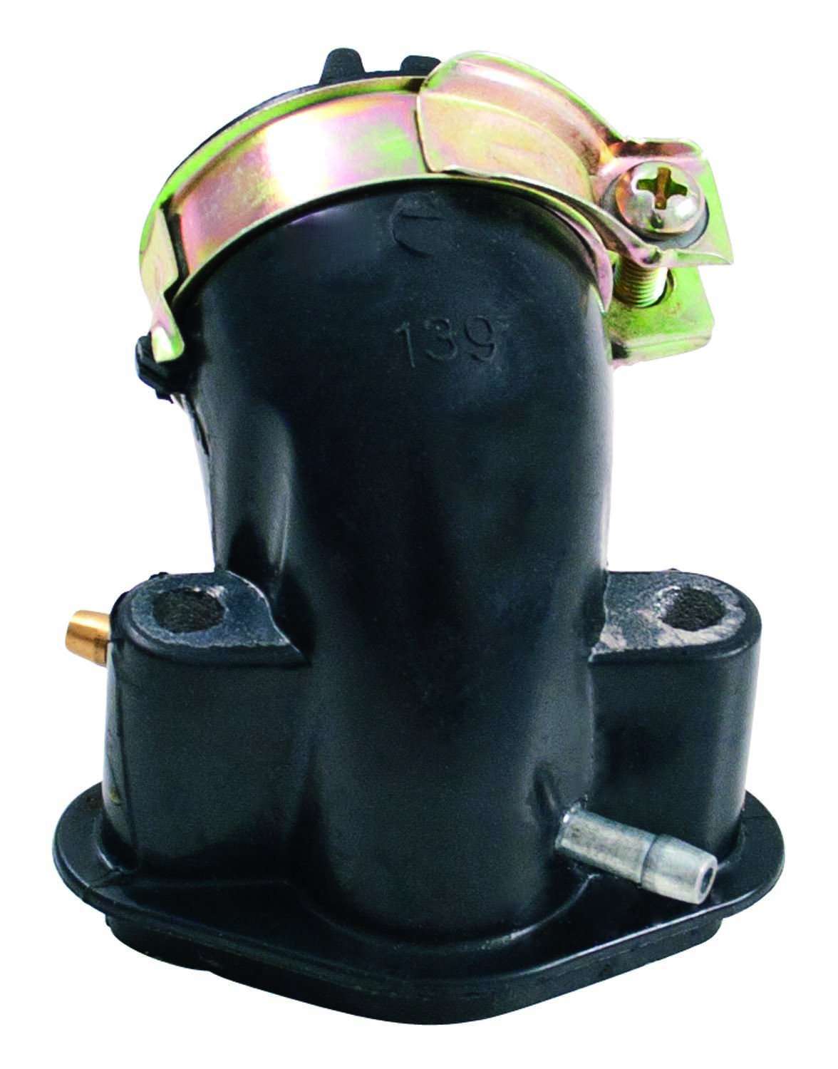 Collecteur d'admission de carburateur MOGO Parts (GY6 50cc, 2 ports, 27 mm)