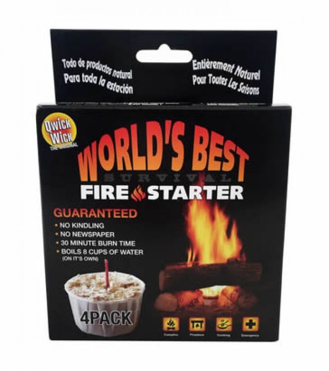 Allume-feu Qwick Wick (lot de 4)
