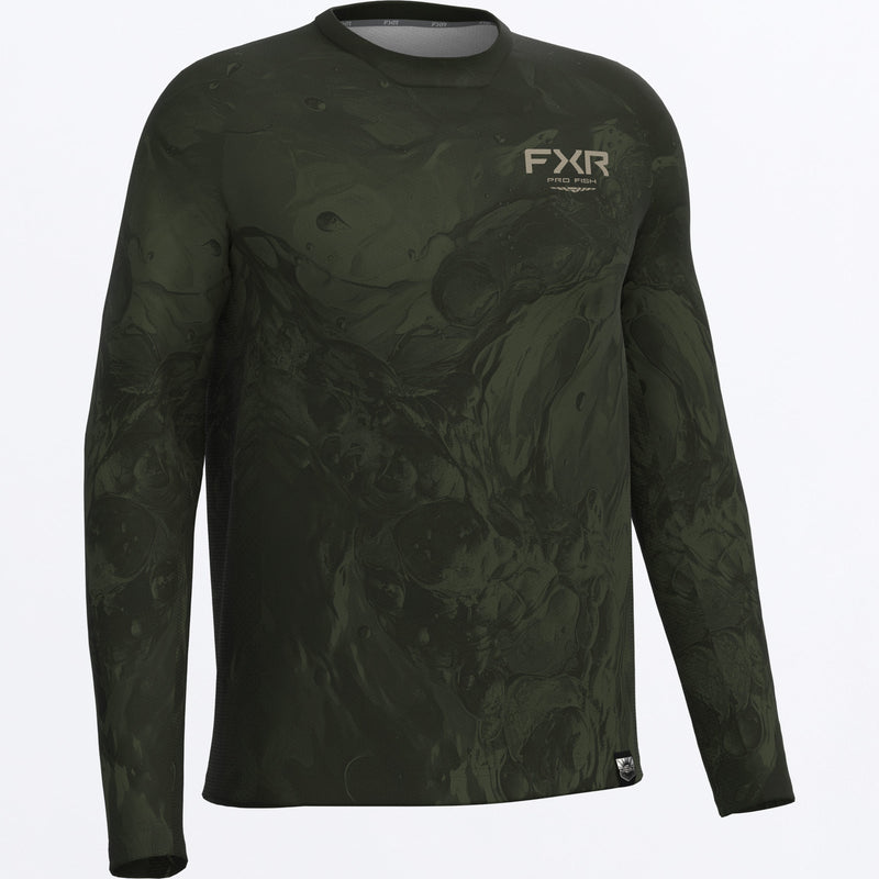 T-shirt à manches longues FXR Big Treble Air UPF