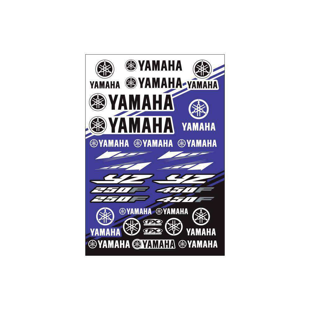 Feuille d'autocollants Factory Effex Yamaha