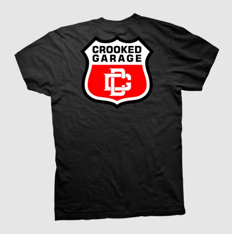Crooked Clubhouse Crooked Garage Icon Tee (Closeout)